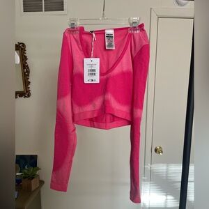 Gymshark Pink Long Sleeve Top